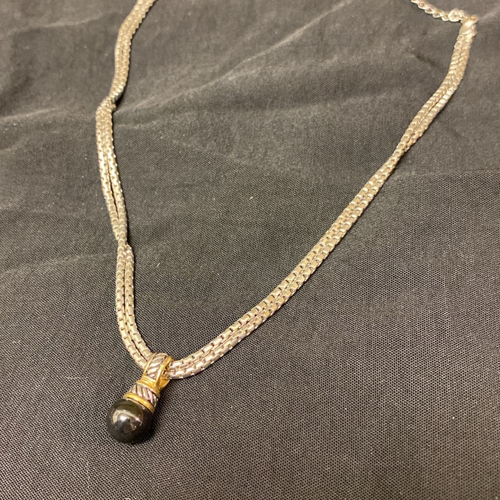 Silver necklace